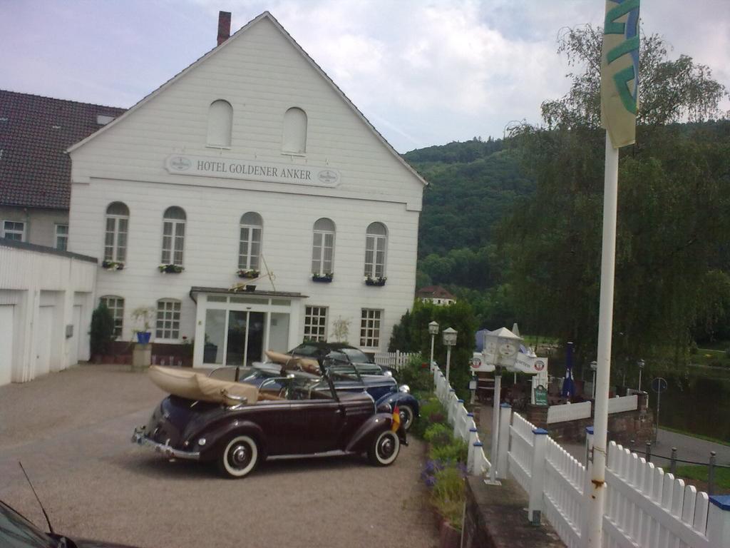 Hotel Goldener Anker Bodenwerder Exterior photo